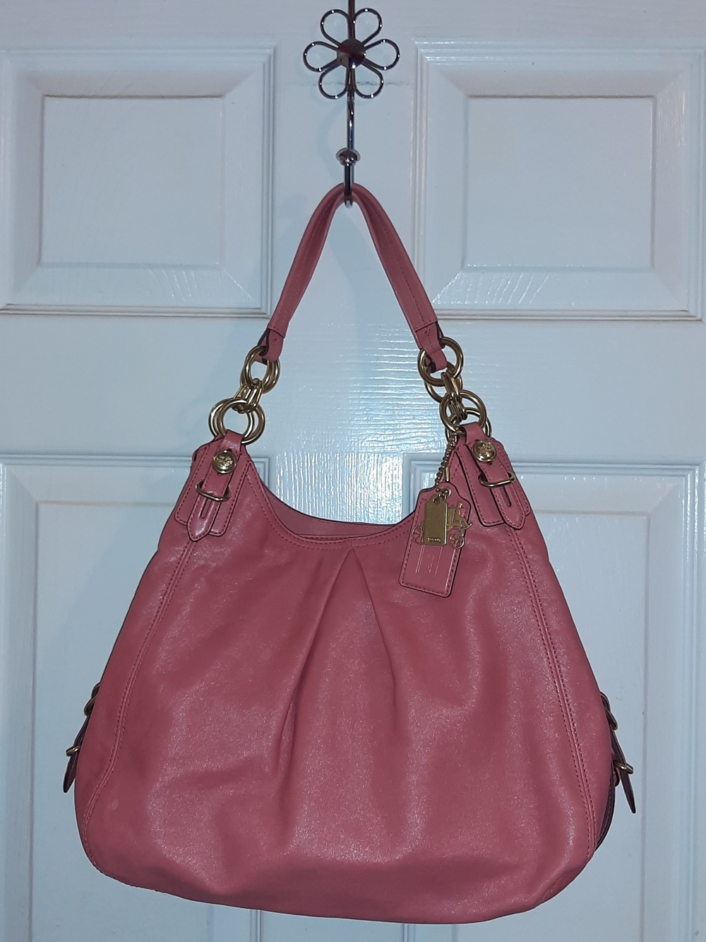 Coach 2010 Pink Madison Hobo Bag